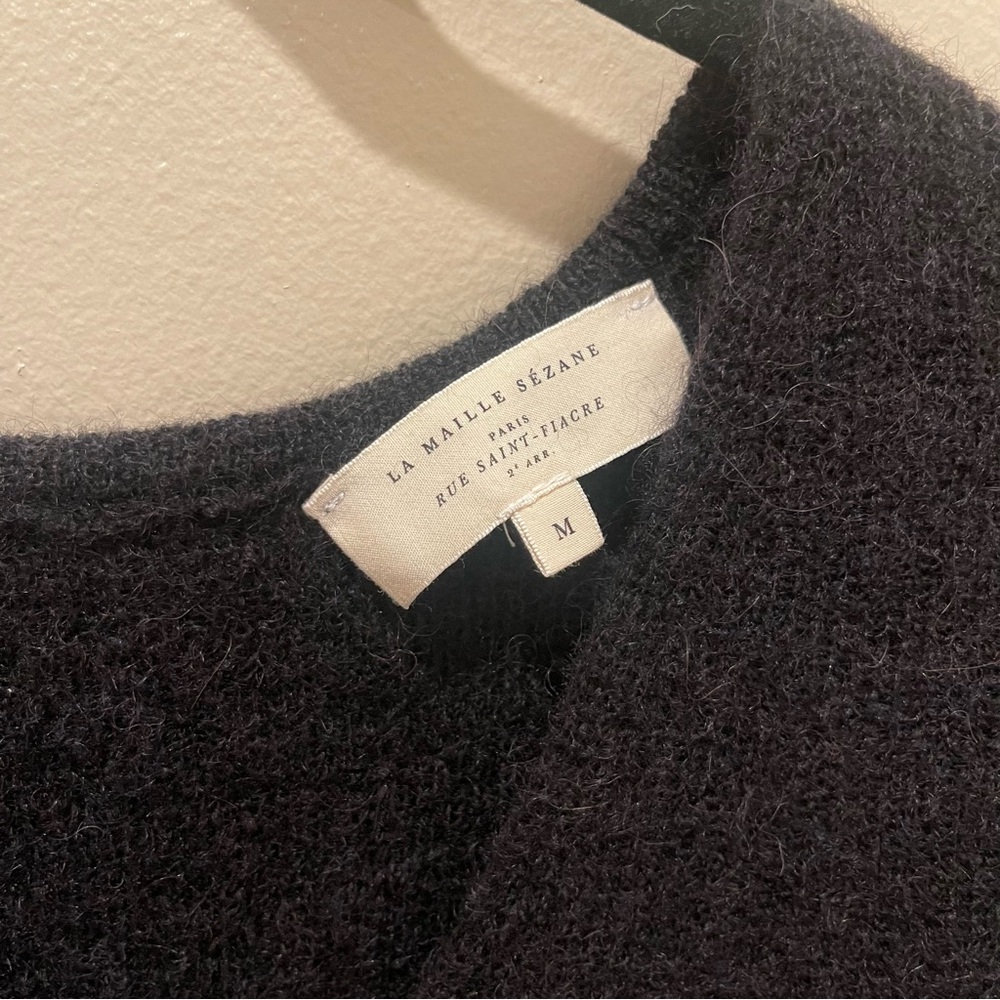 Sezane Barry Cardigan Like New Size Medium - Picture 5 of 6